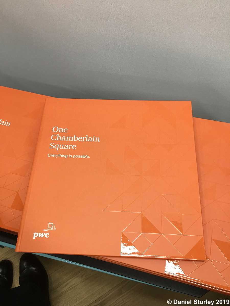 The PwC Partners Opening of One Chamberlain Square - 19th December 2019